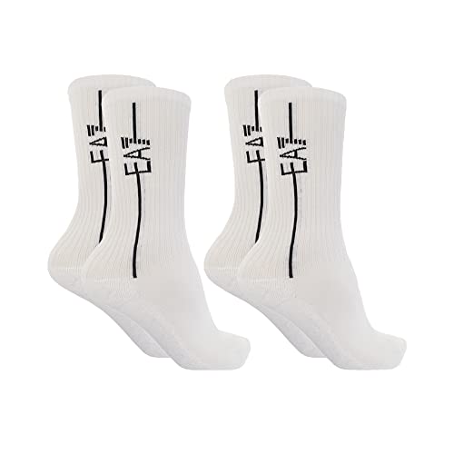 Ea7 emporio armani Zugsocken – Weiß, 2 Stück, weiß, L von Emporio Armani