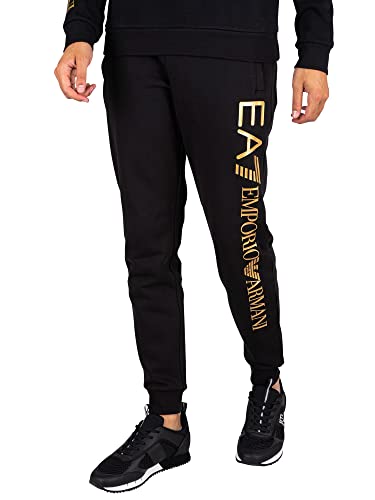 Emporio Armani EA7 8NPPB5-PJ05Z-1205 Jogging & Sportbekleidung Herren Schwarz/Gold - XS - Jogginghosen von EA7