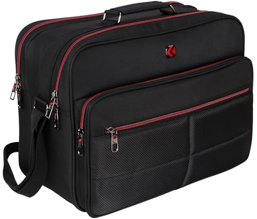 EAAKIE Arbeitstasche Umhängetasche Flugbegleiter Herrentasche XXL (Querformat) (Querformat) von EAAKIE