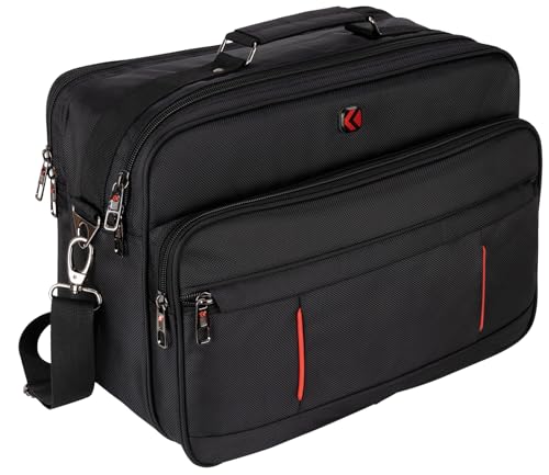 EAAKIE Arbeitstasche Umhängetasche Messenger Flugbegleiter Herrentasche XXL von EAAKIE