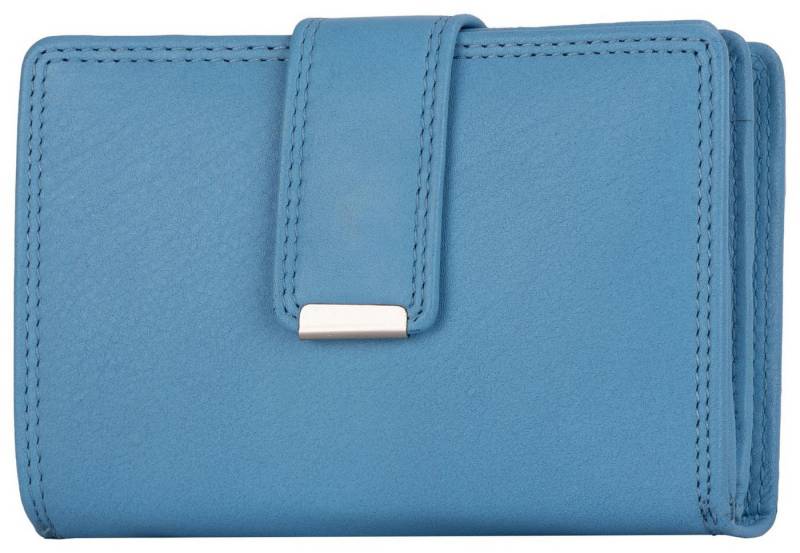 EAAKIE Geldbörse RFID Damen Geldbörse Portemonnaie Geldbeutel Damenbörse Leder, Damen Geldbörse klappbar mit Drückknopf Portemonnaie Geldbeutel von EAAKIE