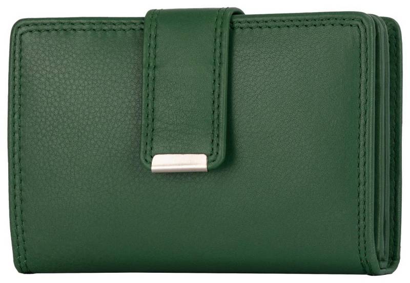 EAAKIE Geldbörse RFID Damen Geldbörse Portemonnaie Geldbeutel Damenbörse Leder, Damen Geldbörse klappbar mit Drückknopf Portemonnaie Geldbeutel von EAAKIE