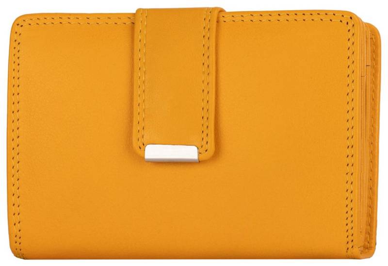 EAAKIE Geldbörse RFID Damen Geldbörse Portemonnaie Geldbeutel Damenbörse Leder, Damen Geldbörse klappbar mit Drückknopf Portemonnaie Geldbeutel von EAAKIE