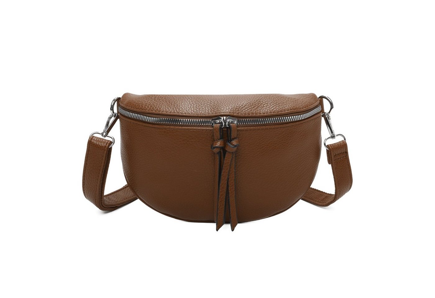 EAAKIE Gürteltasche Bauchtasche Umhängetasche Crossbody-Bag Hüfttasche Kunstleder Italy-De, als Schultertasche, CrossOver, Umhängetasche tragbar von EAAKIE