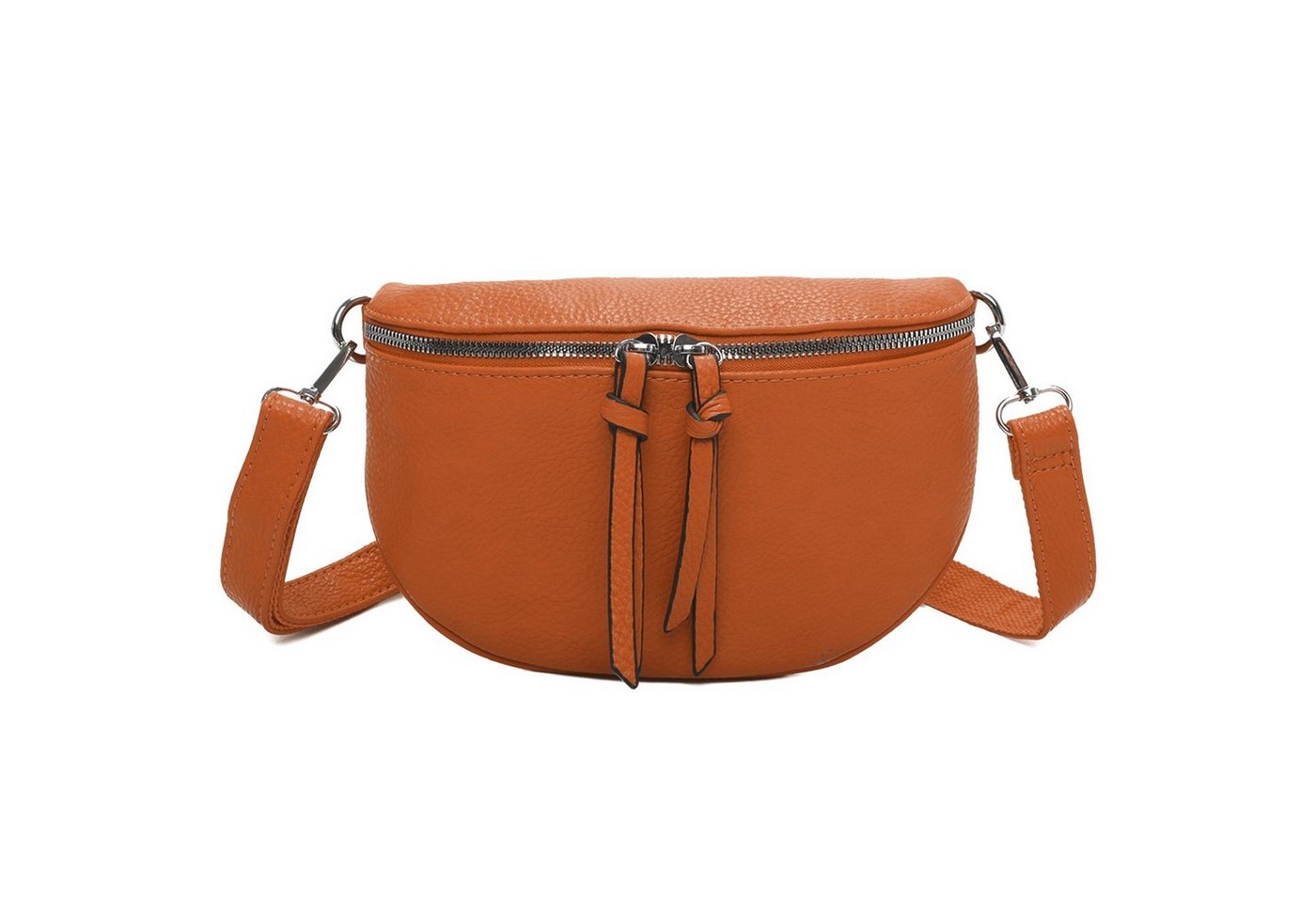 EAAKIE Gürteltasche Bauchtasche Umhängetasche Crossbody-Bag Hüfttasche Kunstleder Italy-De, als Schultertasche, CrossOver, Umhängetasche tragbar von EAAKIE