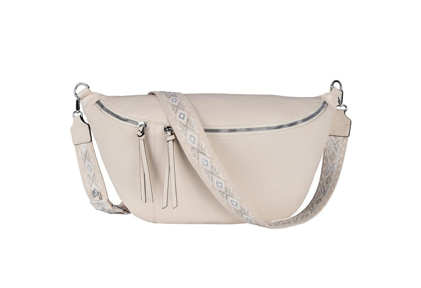 EAAKIE Gürteltasche Bauchtasche Umhängetasche Crossbody-Bag Hüfttasche Kunstleder Italy-D, als Schultertasche, CrossOver, Umhängetasche tragbar von EAAKIE