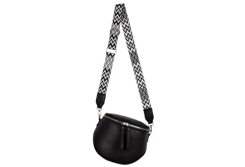 EAAKIE Gürteltasche Bauchtasche Umhängetasche Crossbody-Bag Kunstleder Italy-Design, als Schultertasche, CrossOver, Umhängetasche tragbar von EAAKIE