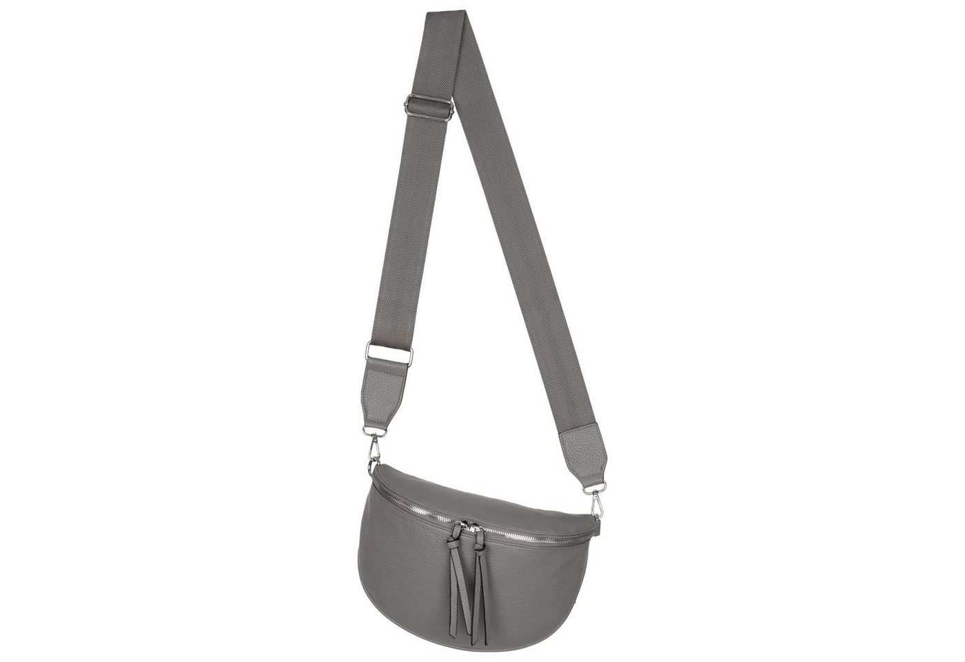 EAAKIE Gürteltasche Bauchtasche Umhängetasche Crossbody-Bag Hüfttasche Kunstleder Italy-De, als Schultertasche, CrossOver, Umhängetasche tragbar von EAAKIE