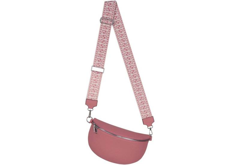 EAAKIE Gürteltasche Bauchtasche Umhängetasche Crossbody-Bag Kunstleder Italy-Design, als Schultertasche, CrossOver, Umhängetasche tragbar von EAAKIE