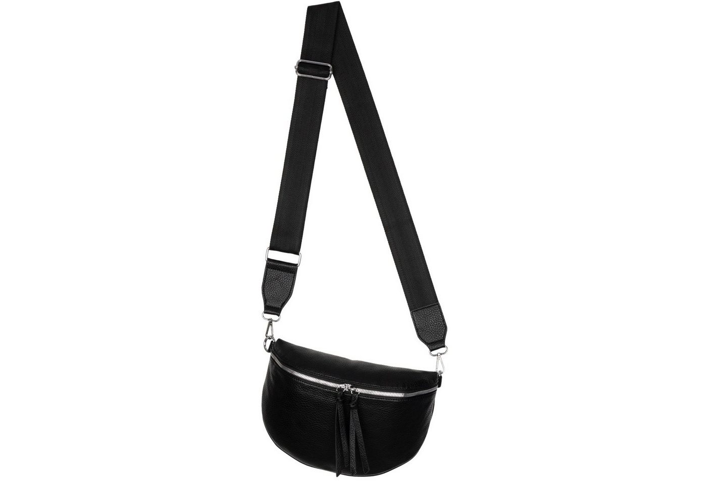 EAAKIE Gürteltasche Bauchtasche Umhängetasche Crossbody-Bag Hüfttasche Kunstleder Italy-De, als Schultertasche, CrossOver, Umhängetasche tragbar von EAAKIE