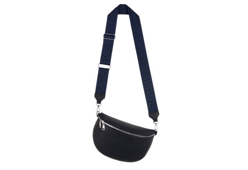 EAAKIE Gürteltasche Bauchtasche Umhängetasche Crossbody-Bag Kunstleder Italy-Design, als Schultertasche, CrossOver, Umhängetasche tragbar von EAAKIE