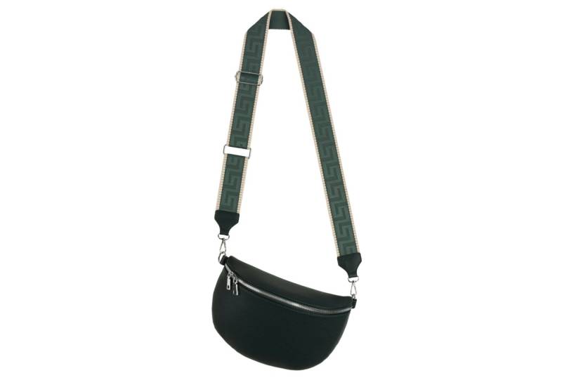 EAAKIE Gürteltasche Bauchtasche Umhängetasche Crossbody-Bag Kunstleder Italy-Design, als Schultertasche, CrossOver, Umhängetasche tragbar von EAAKIE