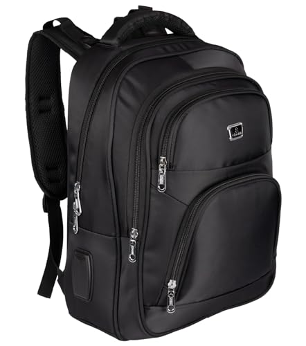 EAAKIE Rucksack Damen Herren Sport Schulrucksack Freizeit Reise Wandern Arbeit Backpack (SCHWARZ) von EAAKIE