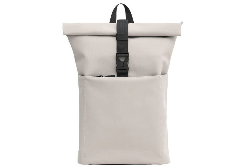 EAAKIE Rucksack RollTop Rucksack Freizeitrucksack Herren Damen Wasserabweisend, spritzwassergeschütztes Polyester und wasserabweisende Reißverschlüsse von EAAKIE