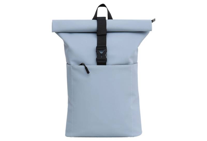 EAAKIE Rucksack RollTop Rucksack Freizeitrucksack Herren Damen Wasserabweisend, spritzwassergeschütztes Polyester und wasserabweisende Reißverschlüsse von EAAKIE