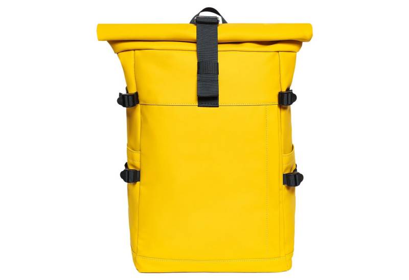 EAAKIE Rucksack RollTop Rucksack Freizeitrucksack Herren Damen Wasserabweisend, spritzwassergeschütztes Polyester und wasserabweisende Reißverschlüsse von EAAKIE