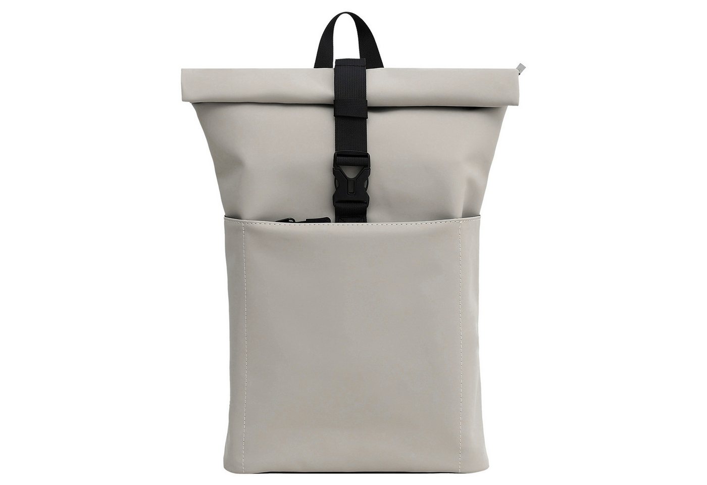 EAAKIE Rucksack RollTop Rucksack Freizeitrucksack Herren Damen Wasserabweisend, spritzwassergeschütztes Polyester und wasserabweisende Reißverschlüsse von EAAKIE