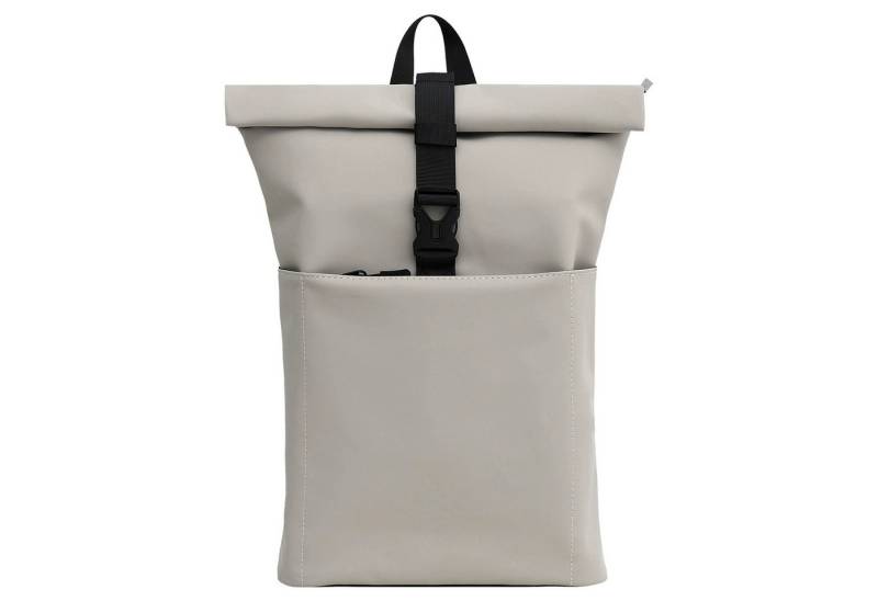 EAAKIE Rucksack RollTop Rucksack Freizeitrucksack Herren Damen Wasserabweisend, spritzwassergeschütztes Polyester und wasserabweisende Reißverschlüsse von EAAKIE