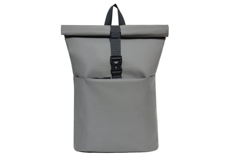 EAAKIE Rucksack RollTop Rucksack Freizeitrucksack Herren Damen Wasserabweisend, spritzwassergeschütztes Polyester und wasserabweisende Reißverschlüsse von EAAKIE