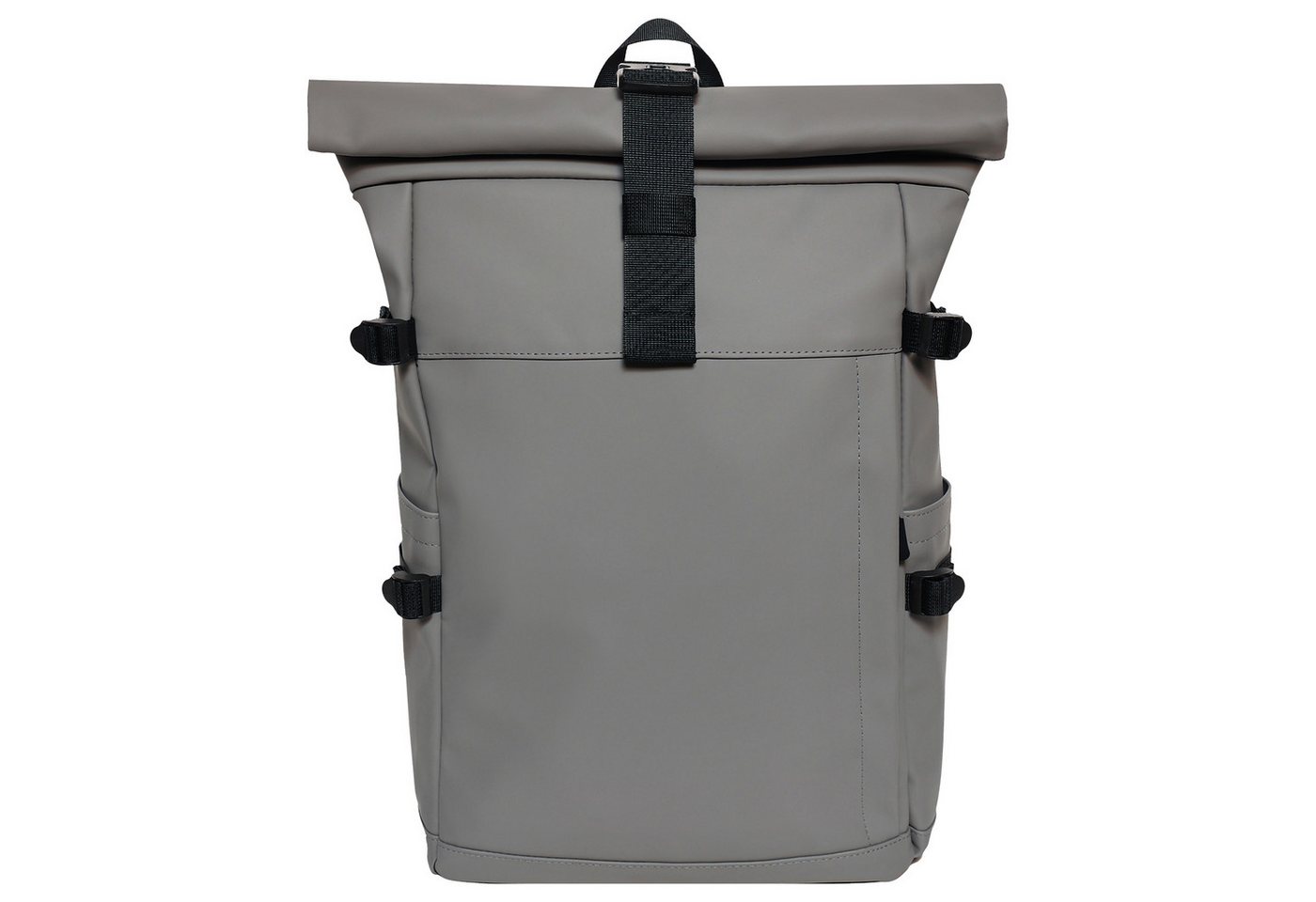 EAAKIE Rucksack RollTop Rucksack Freizeitrucksack Herren Damen Wasserabweisend, spritzwassergeschütztes Polyester und wasserabweisende Reißverschlüsse von EAAKIE