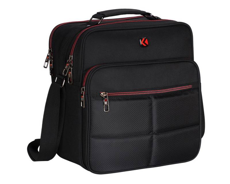 EAAKIE Umhängetasche Arbeitstasche Umhängetasche Messenger Flugbegleiter Herrentasche XXL von EAAKIE