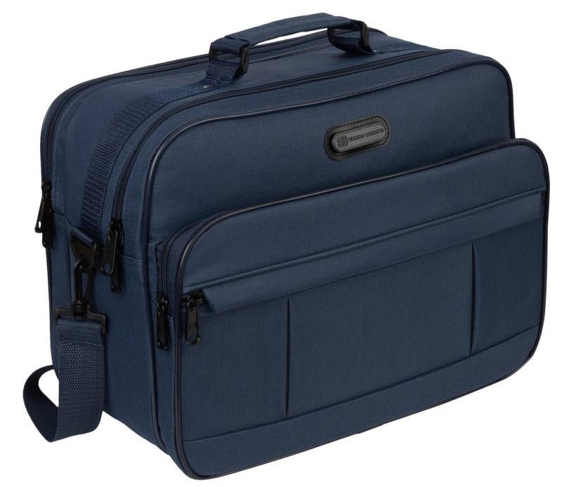 EAAKIE Umhängetasche Arbeitstasche Umhängetasche Messenger Flugbegleiter Herrentasche Blau von EAAKIE
