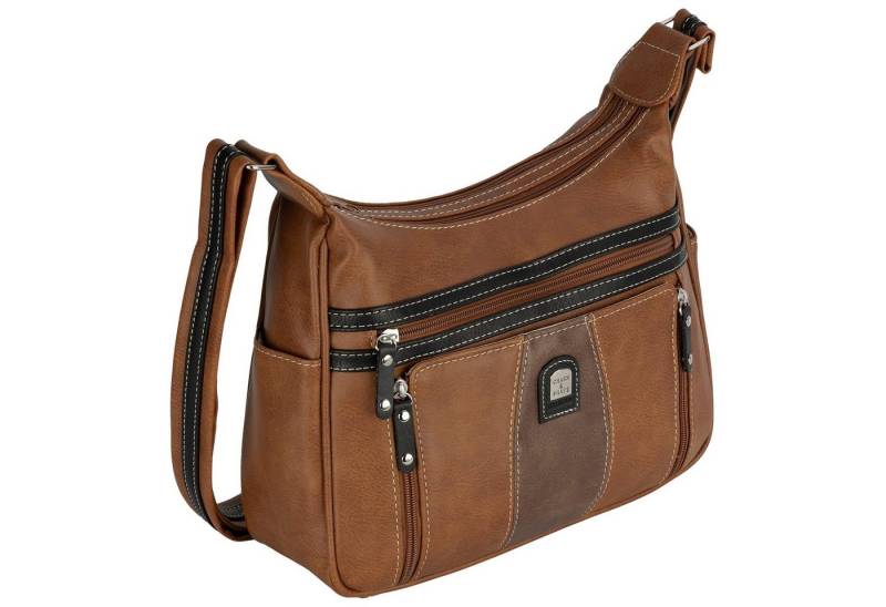 EAAKIE Umhängetasche Damen Tasche Schultertasche Umhängetasche Leder Optik Handtasche, als Schultertasche, Umhängetasche tragbar von EAAKIE
