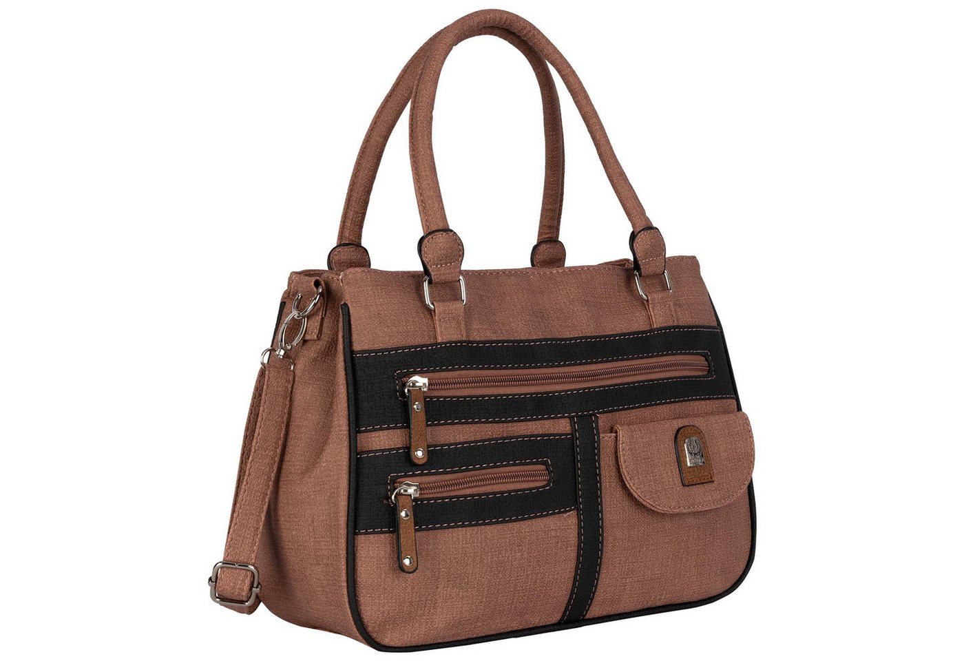 EAAKIE Umhängetasche Damen Tasche Schultertasche Umhängetasche Crossover Bag Leder Optik, als Schultertasche, Umhängetasche tragbar von EAAKIE