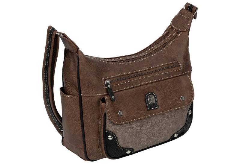 EAAKIE Umhängetasche Damen Tasche Schultertasche Umhängetasche Leder Optik Handtasche, als Schultertasche, Umhängetasche tragbar von EAAKIE