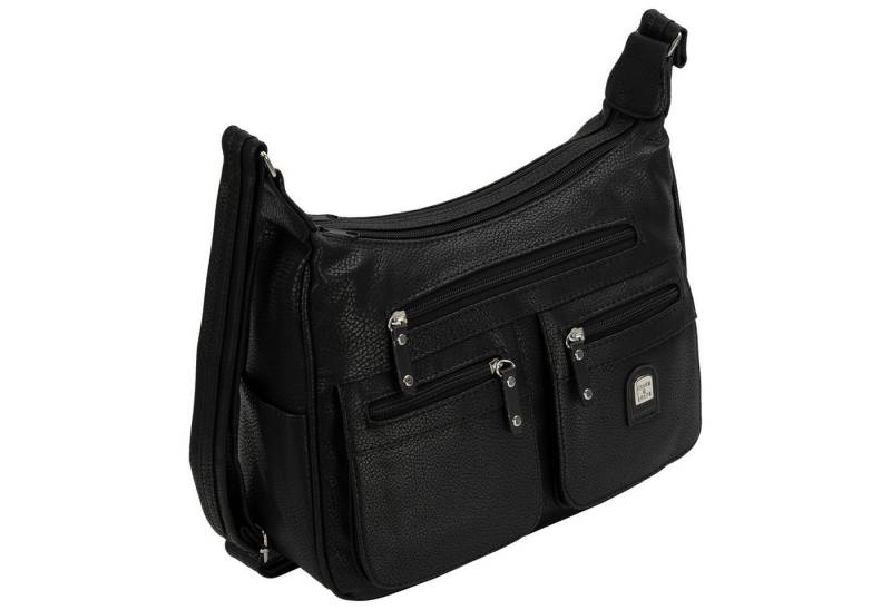 EAAKIE Umhängetasche Damen Tasche Schultertasche Umhängetasche Leder Optik Handtasche, als Schultertasche, Umhängetasche tragbar von EAAKIE