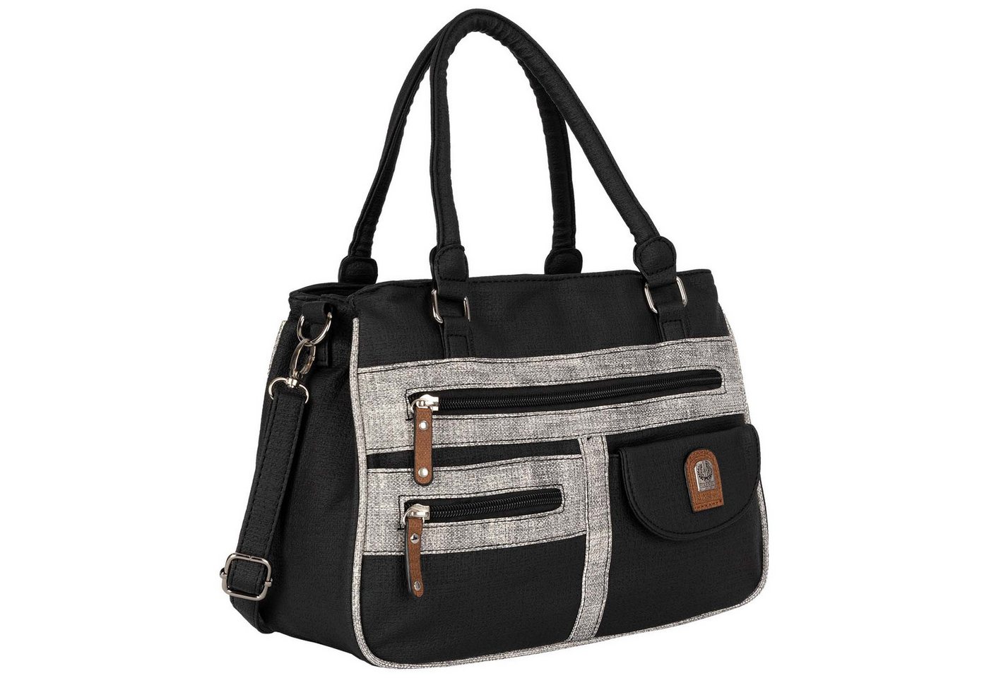 EAAKIE Umhängetasche Damen Tasche Schultertasche Umhängetasche Crossover Bag Leder Optik, als Schultertasche, Umhängetasche tragbar von EAAKIE