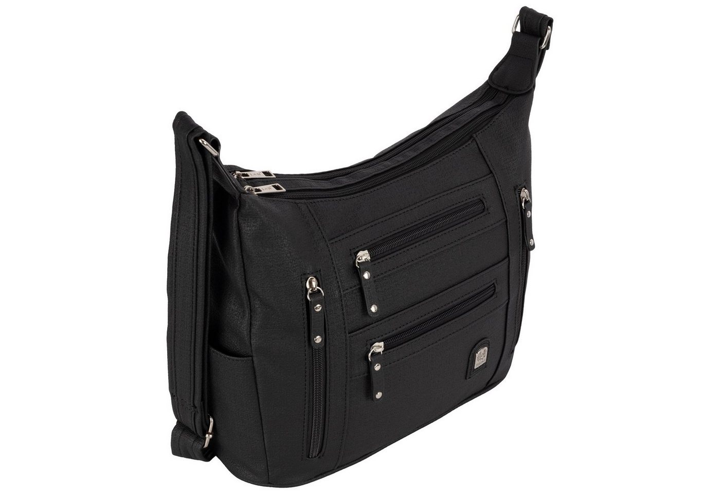 EAAKIE Umhängetasche Damen Tasche Schultertasche Umhängetasche Crossover Bag Leder Optik, als Schultertasche, Umhängetasche tragbar von EAAKIE