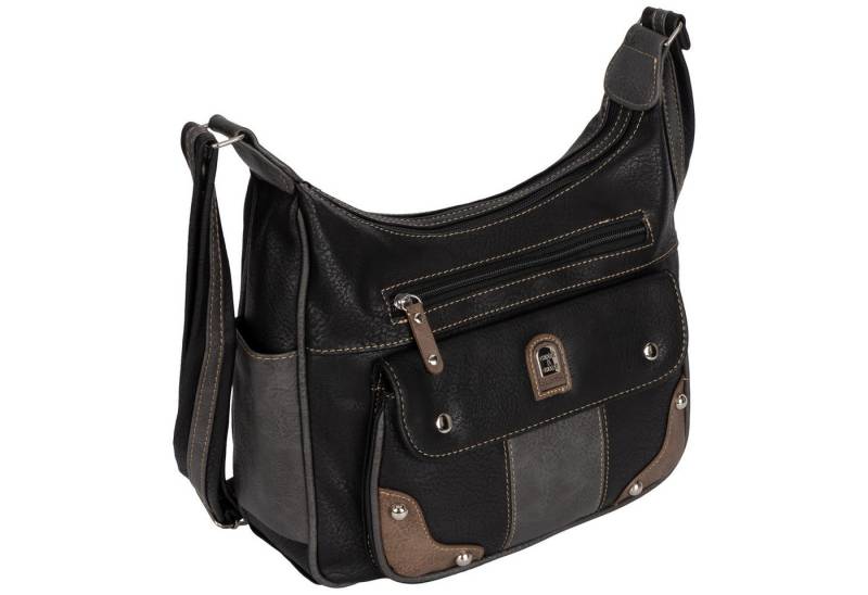 EAAKIE Umhängetasche Damen Tasche Schultertasche Umhängetasche Leder Optik Handtasche, als Schultertasche, Umhängetasche tragbar von EAAKIE