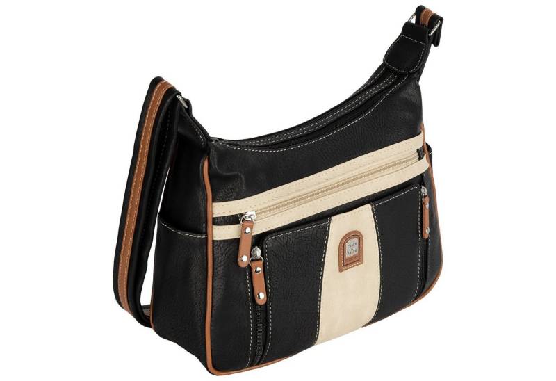 EAAKIE Umhängetasche Damen Tasche Schultertasche Umhängetasche Leder Optik Handtasche, als Schultertasche, Umhängetasche tragbar von EAAKIE