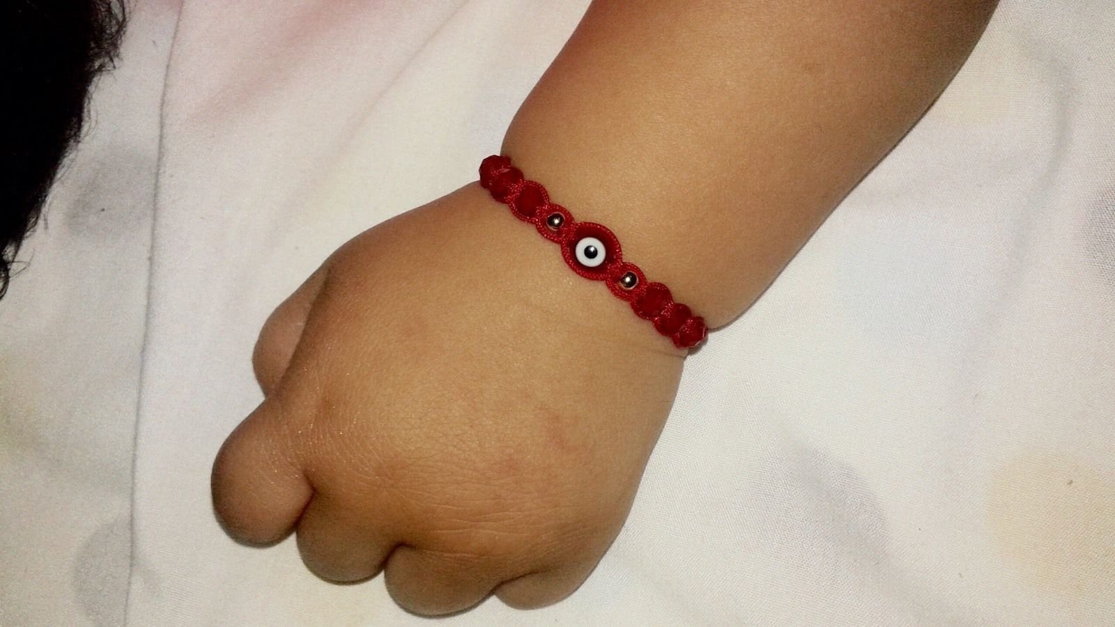 Roter Pulswärmer, Für Erwachsene Und Evil Eye Roter Stern, Amulett Der Grünen Blume von EAARTSINC