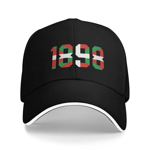 EAEQKOUC Baseball-Mütze Special Date Jahr 1898 Bilbao baskisch Spanien Laufen Für Herren High-end Trucker Cap Weiblich Sommer Sonnencreme Geschenke von EAEQKOUC