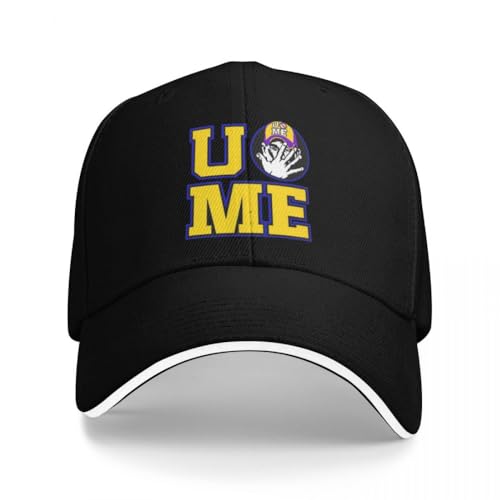 EAEQKOUC Baseballmütze Gelb Wrestling Cena John Weiß Custom Für Herren Unisex Männlich Strand Sonnenschutz Hut Snapback Cap Geschenk von EAEQKOUC