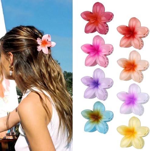 8 Stück Blumen Haarspangen, With 9 StückNahtlose Haarspange Kein Verbiegen Rutschfest Haarklammern, Bunt Blumen Haarschmuck Für Damen Haarstyling Make Up 8 Stück Blumen Haarspangen, With 9 StückNahtlose Haarspange Kein Verbiegen Rutschfest Haarklammern, Bunt Blumen Haarschmuck Für Damen Haarstyling Make Up von EAEVKPI