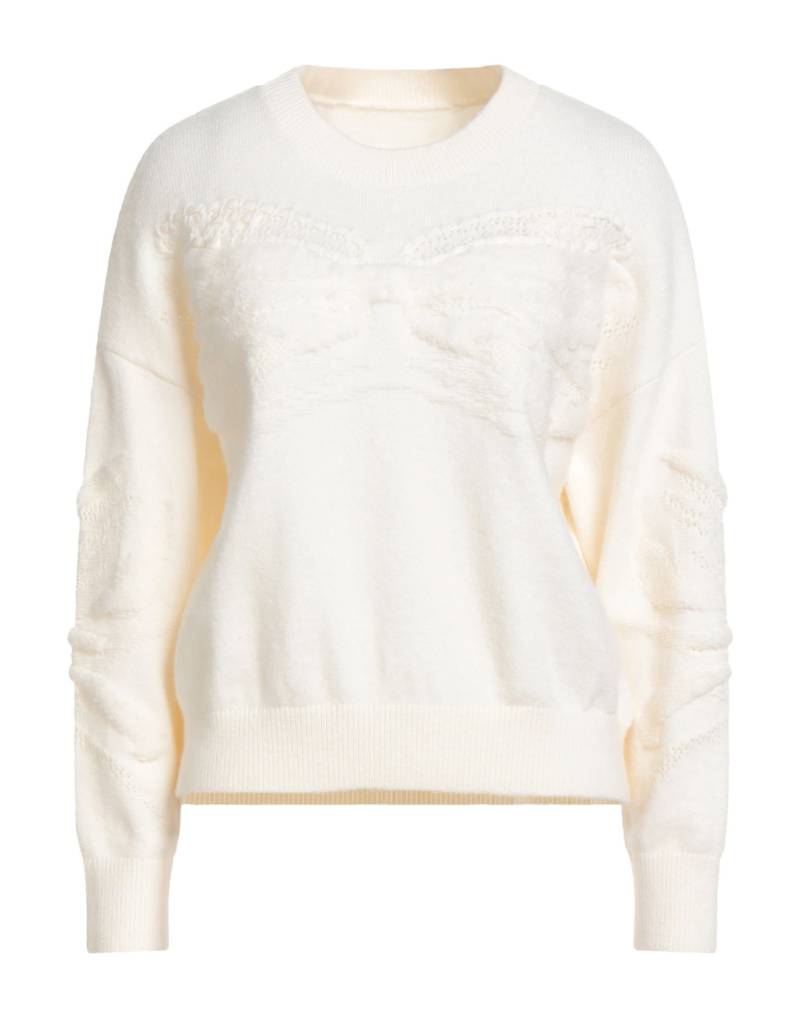 EALL.CZ Pullover Damen Cremeweiß von EALL.CZ
