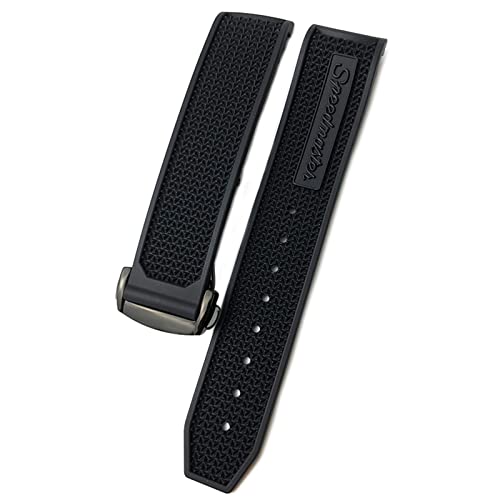 EAMOM 20/21/22 mm Gummi-Silikon-Armband passend für Omega Speedmaster Uhrenarmband, Edelstahl-Faltschließe, 22 mm, Achat EAMOM 20/21/22 mm Gummi-Silikon-Armband passend für Omega Speedmaster Uhrenarmband, Edelstahl-Faltschließe, 22 mm, Achat von EAMOM