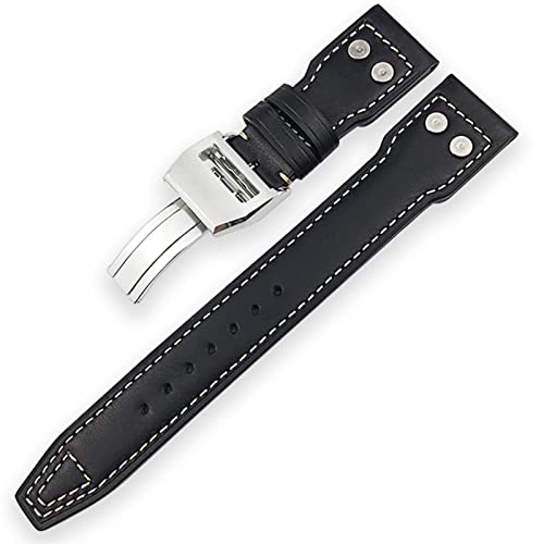 EAMOM 20 mm, 21 mm, 22 mm, Wadenarmband, geeignet für IWC Mark LE PE PRINCE Big Spitfire Timezone Uhrenzubehör, schwarz, 20 mm, Achat EAMOM 20 mm, 21 mm, 22 mm, Wadenarmband, geeignet für IWC Mark LE PE PRINCE Big Spitfire Timezone Uhrenzubehör, schwarz, 20 mm, Achat von EAMOM