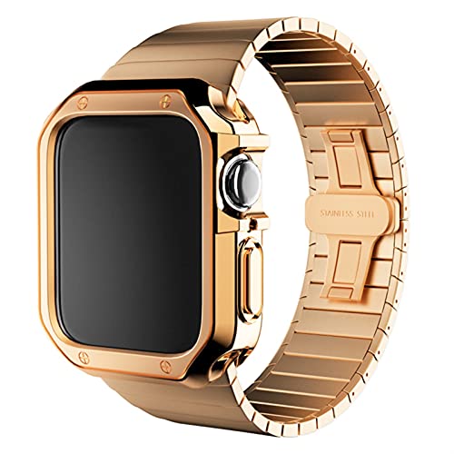 EAMOM Edelstahlarmband und Gehäuse für Watch 7, 6, SE, 5, 4, 3, 2, 40 mm, 44 mm, 38 mm, 42 mm, Metall-Stoßstangen-Abdeckung, 42mm, Achat EAMOM Edelstahlarmband und Gehäuse für Watch 7, 6, SE, 5, 4, 3, 2, 40 mm, 44 mm, 38 mm, 42 mm, Metall-Stoßstangen-Abdeckung, 42mm, Achat von EAMOM