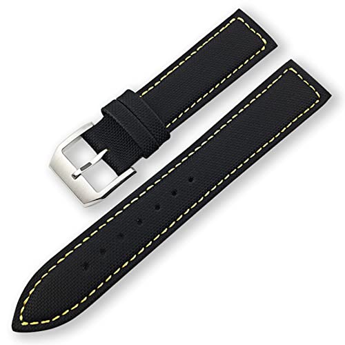EAMOM Uhrenarmband für IWC Mark LE PE PRINCE Spitfire Uhrenzubehör, 20 mm, 21 mm, 22 mm, schwarzes Nylongewebe, 20 mm, Achat EAMOM Uhrenarmband für IWC Mark LE PE PRINCE Spitfire Uhrenzubehör, 20 mm, 21 mm, 22 mm, schwarzes Nylongewebe, 20 mm, Achat von EAMOM