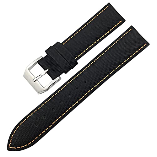 EAMOM Uhrenarmband für IWC Mark LE PE PRINCE Spitfire Uhrenzubehör, 20 mm, 21 mm, 22 mm, schwarzes Nylongewebe, 21 mm, Achat EAMOM Uhrenarmband für IWC Mark LE PE PRINCE Spitfire Uhrenzubehör, 20 mm, 21 mm, 22 mm, schwarzes Nylongewebe, 21 mm, Achat von EAMOM
