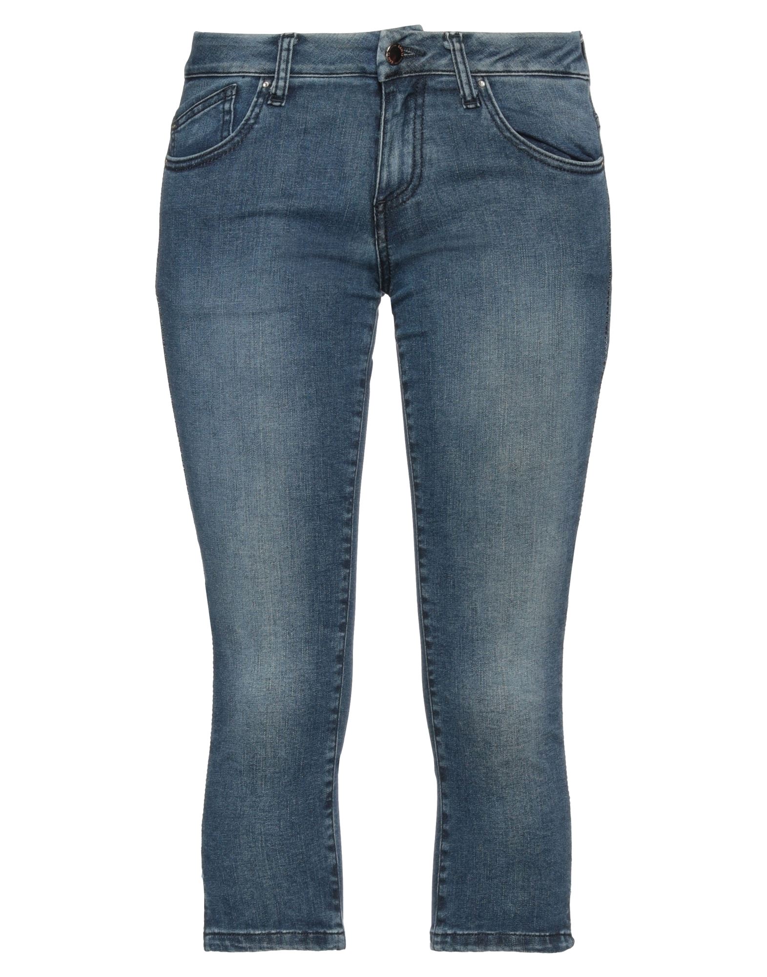 EAN 13 Cropped Jeans Damen Blau von EAN 13