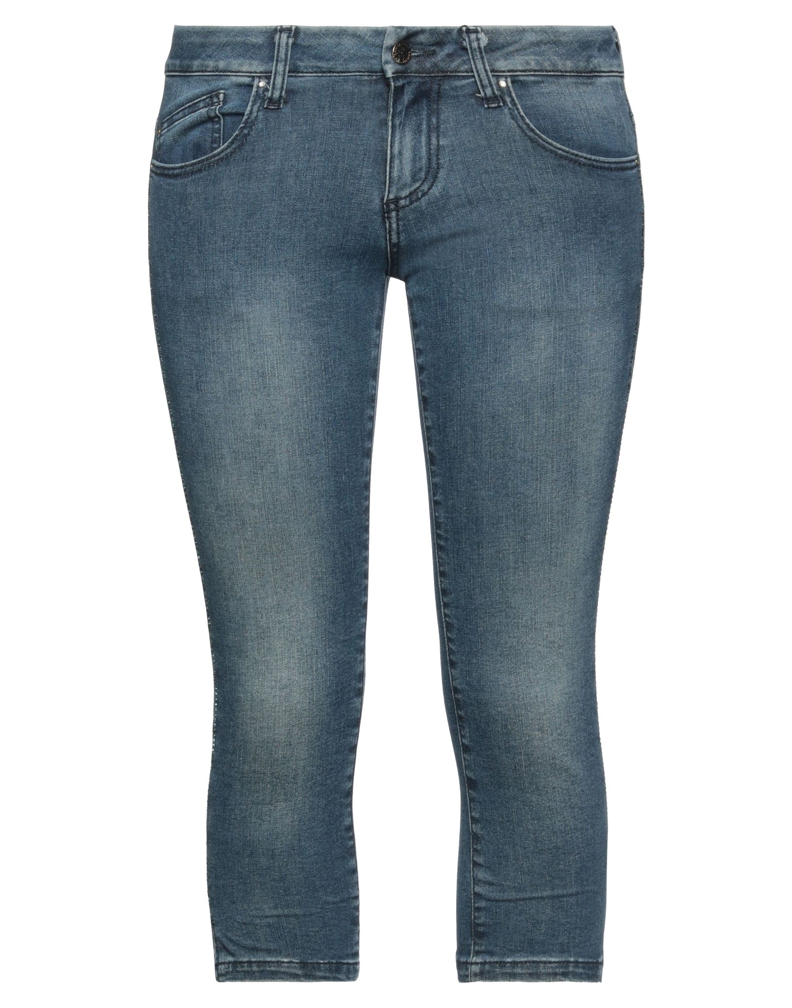 EAN 13 Cropped Jeans Damen Blau von EAN 13