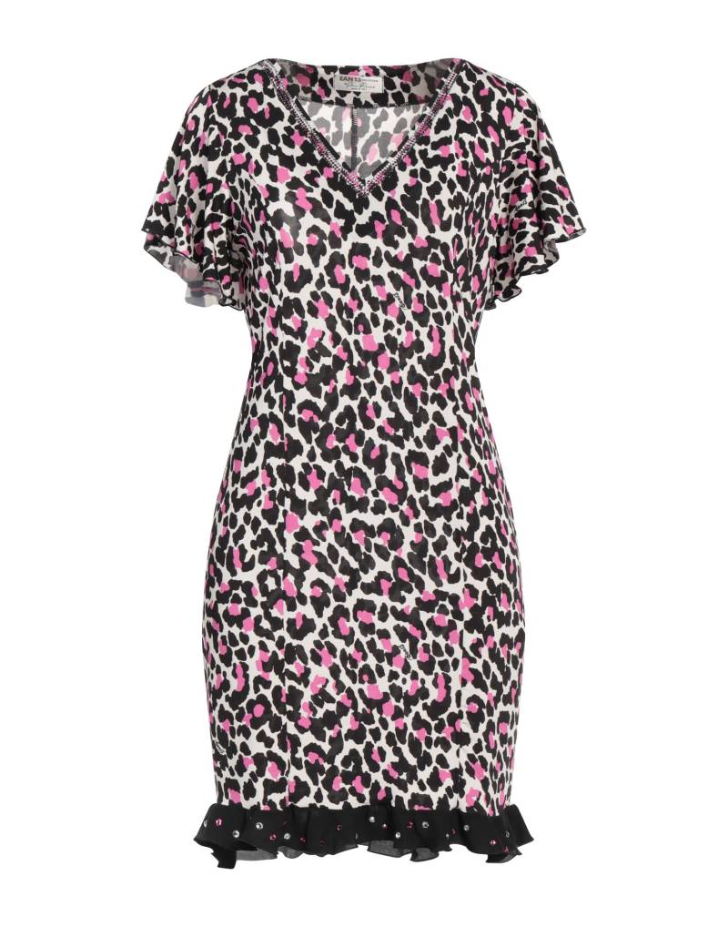 EAN 13 Mini-kleid Damen Fuchsia von EAN 13