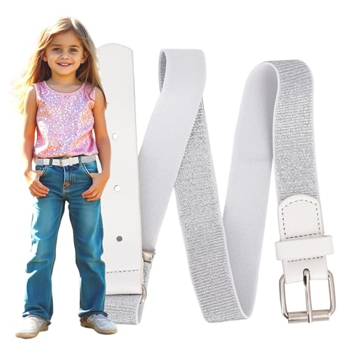 EANAGO Elastischer Stretch-Gürtel >PRINZESSIN ANASTASIA< für Kinder - moderner Glitzergürtel für Mädchen von ca. 3-15 Jahren - Kindergürtel Mädchen - Gürtel Kinder von EANAGO