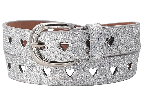 EANAGO Gürtel >ELFENSCHATZ< für Kinder - glitzernder Kindergürtel - Glitzergürtel - moderner Glitzergürtel für Mädchen - Kindergürtel Mädchen -Mädchengürtel von EANAGO