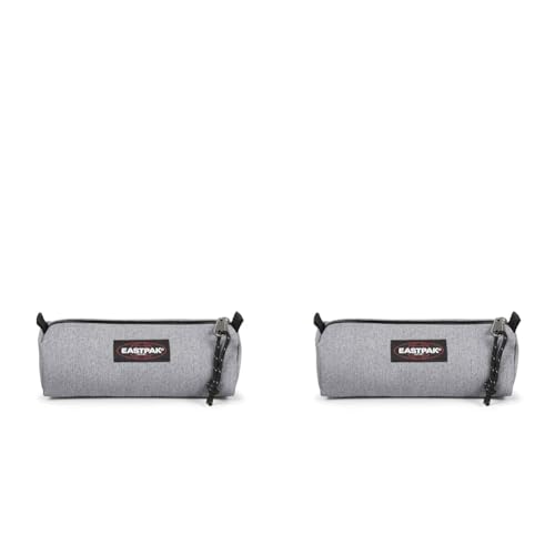 EASTPAK BENCHMARK Single Federmäppchen, 21 cm, Grau (Sunday Grey) (Packung mit 2) von EASTPAK